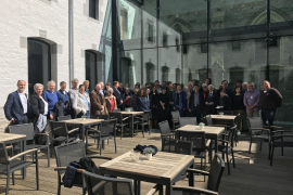 Gruppenfoto Exkursion Stein 2018 Gruppenfoto Exkursion Stein 2018