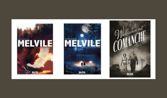 Die drei bei Splitter verfügbaren Titel von Romain Renard Die drei bei Splitter verfügbaren Titel von Romain Renard