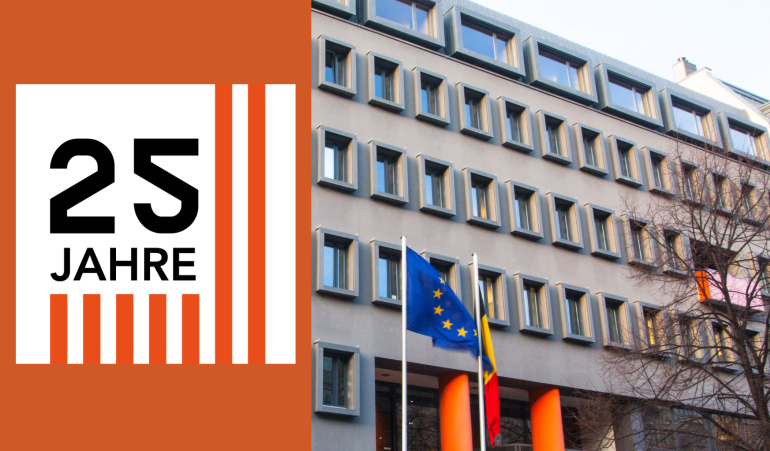 25 Jahre Belgische Botschaft - Abbildung der Fassade (c) FM Arndt