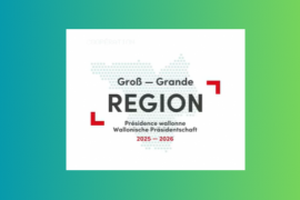 Wallonische Präsidentschaft der Großregion Logo Logo des Vorsitzes der Wallonie